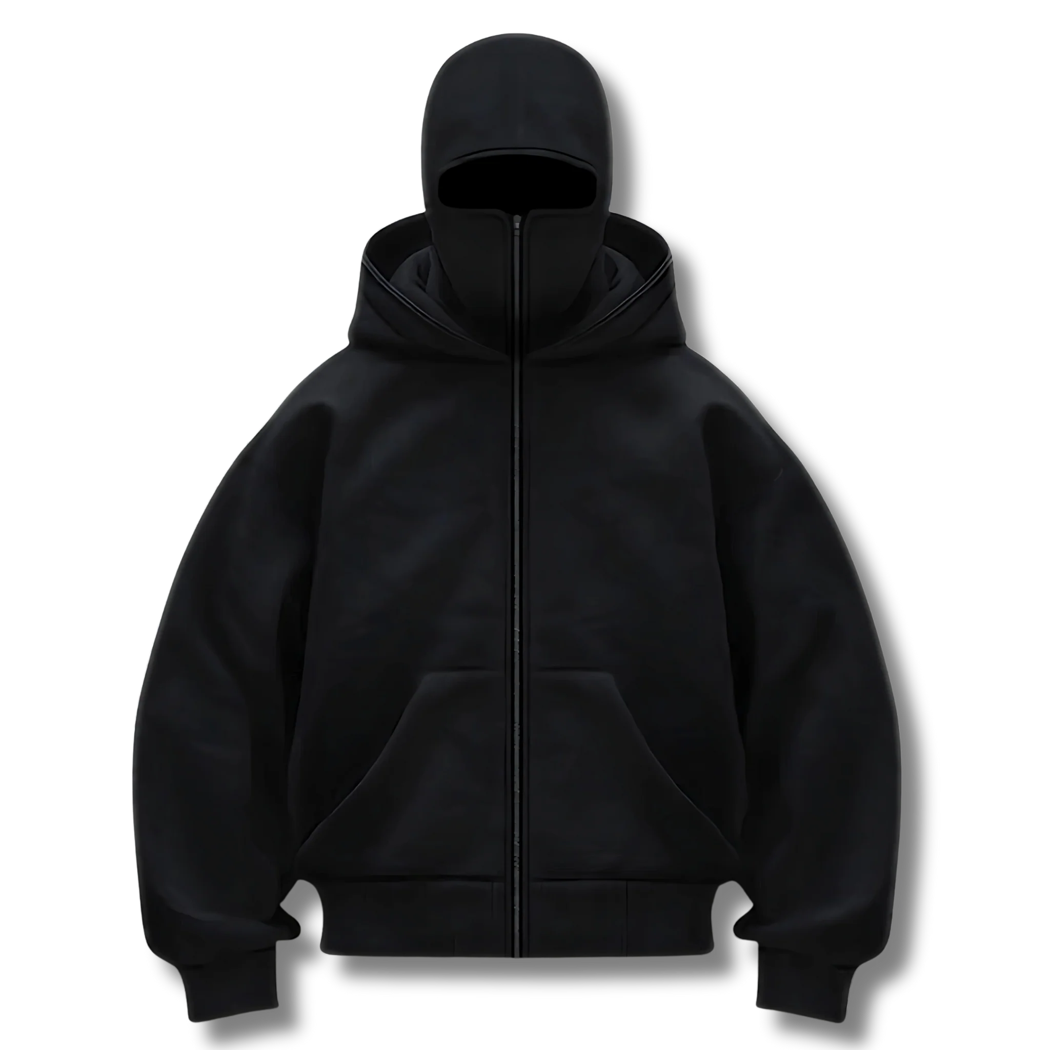 Full-Zip Mask Hoodie (unisex)