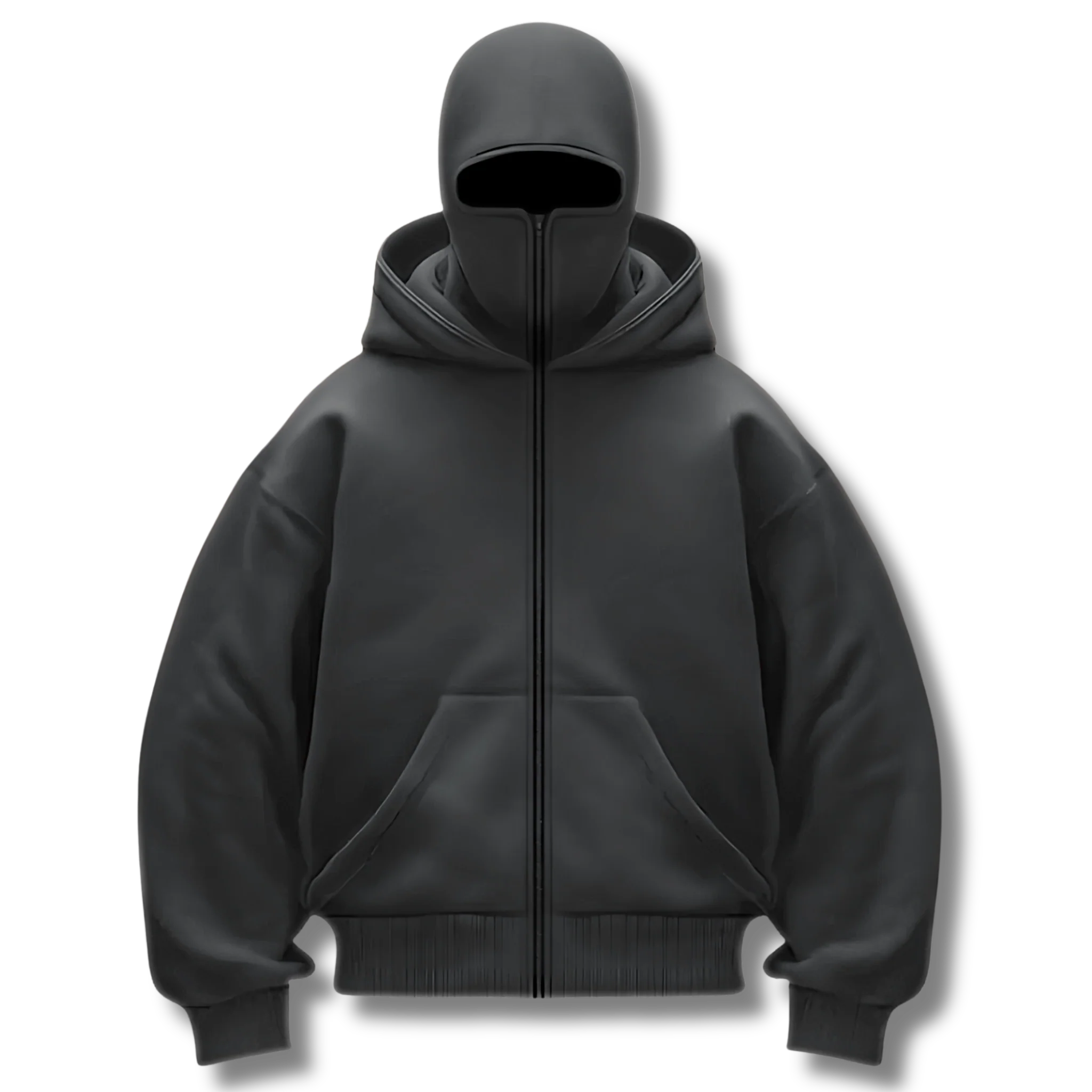 Full-Zip Mask Hoodie (unisex)