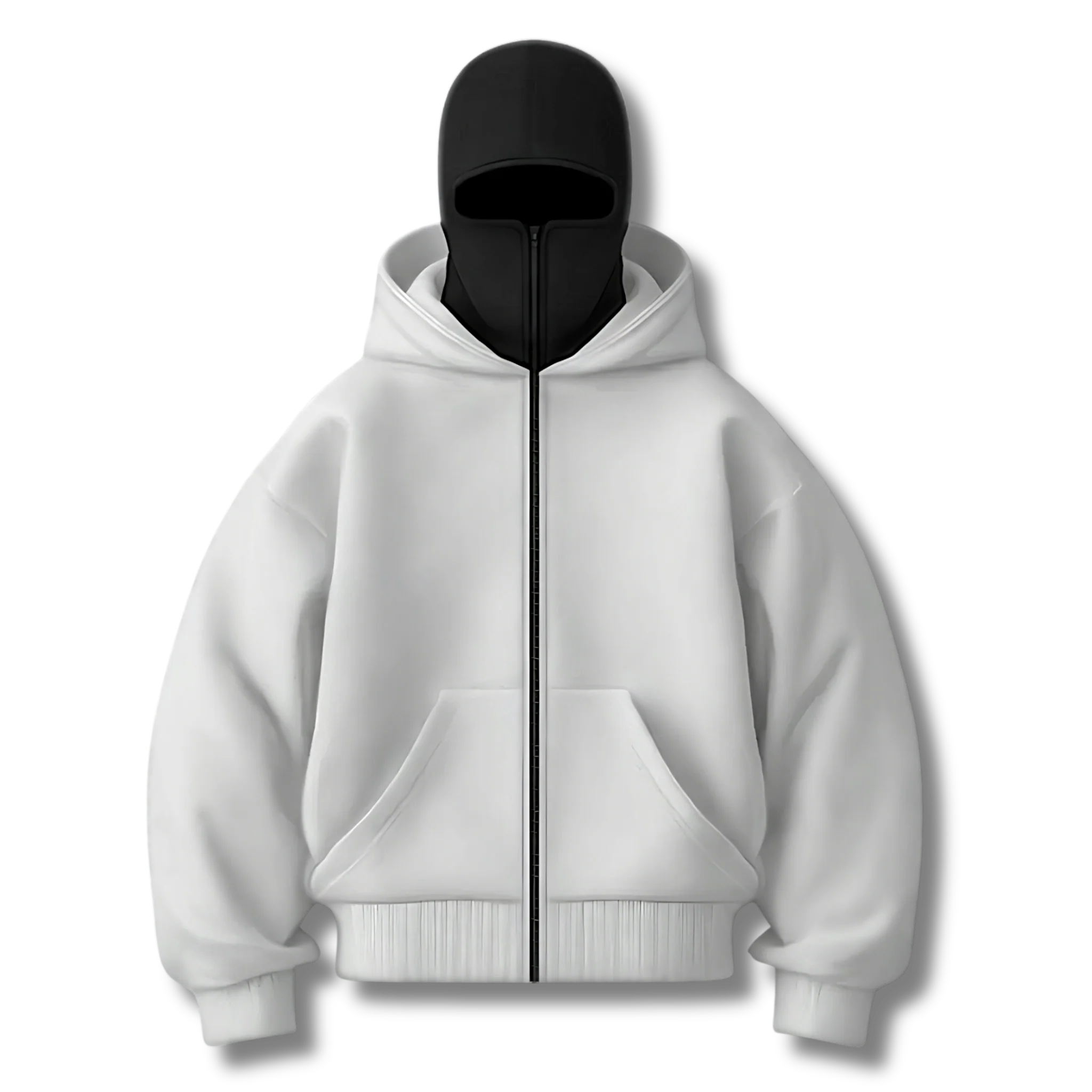 Full-Zip Mask Hoodie (unisex)