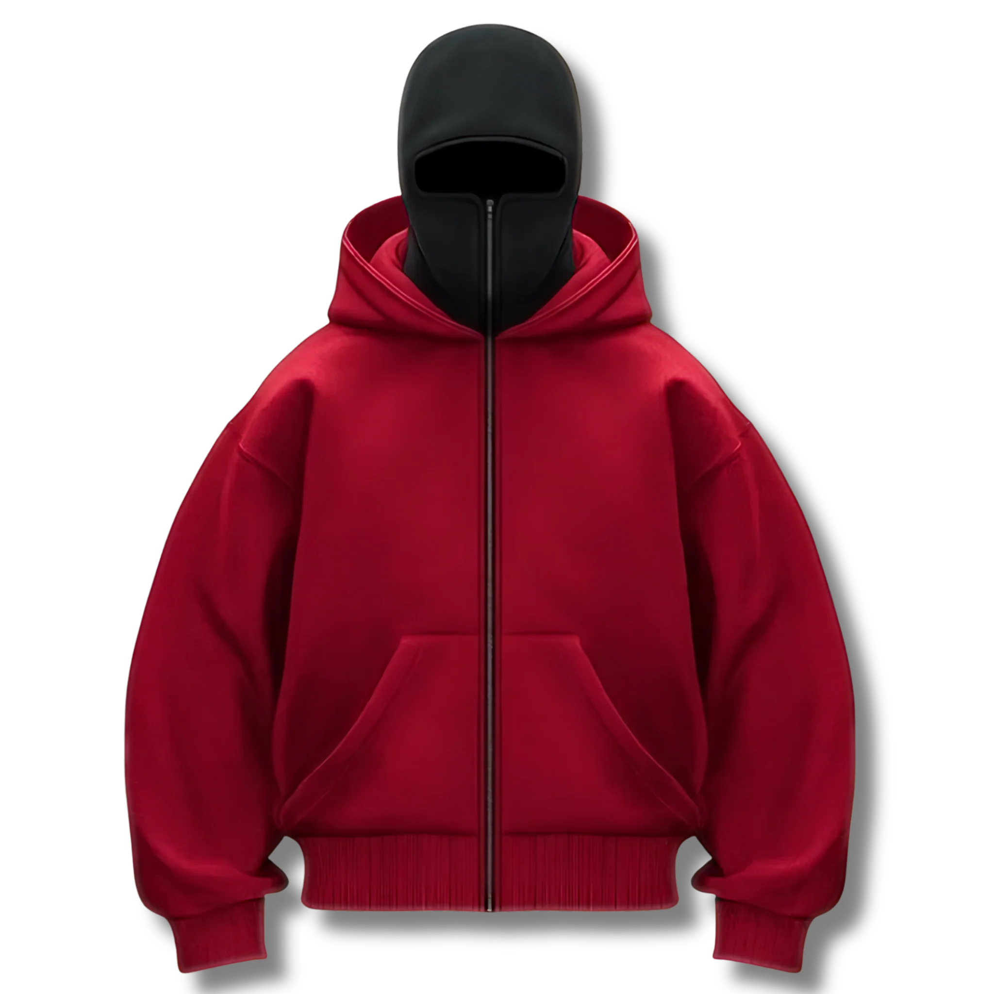 Full-Zip Mask Hoodie (unisex)