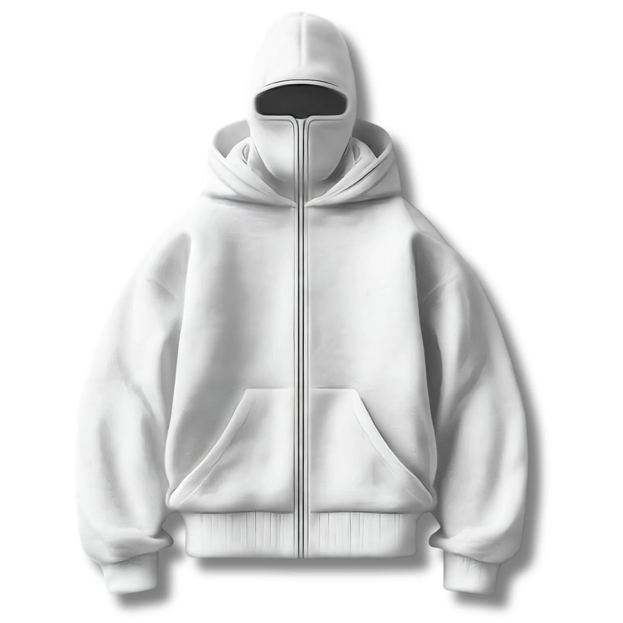 Full-Zip Mask Hoodie (unisex)